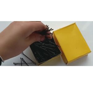 [HCM] Hộp 100 Kẹp Gim Chữ U Cài Tóc Chuyên Nghiệp chính hãng chuyên dùng cho makeup làm tóc -GL314