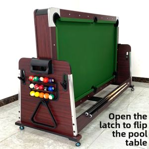 MEISITEKEKE | Multifunctional Automatic Indoor Standard Adult American Style Pool Table