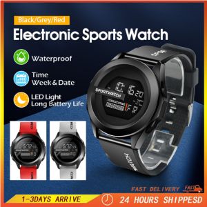 🎁 Original Product + FREE Shipping 🎁 Quicksilver Jam Tangan Lelaki Men Drone Strab Rubber Digital WaterProof Watch