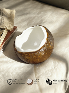 MEIWEISI | Coconut Shell Keys Holder