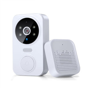 WiFi Smart Video Doorbell Camera Night Vision Smart Visual Doorbell Tuya APP Remote Monitoring Door Bell for Home Security