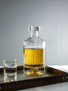 High Quality Glass Storage Container for Wine 1jin