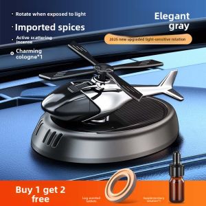 HELLOLEIBOO | Odor Removing Solar-Powered Helicopter Aroma Diffuser