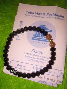 gelang Ceko batu pasir Mrican 01 grm kdar10k