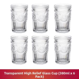 GIANXI | voss glass Decorative Glass Water Cup Set