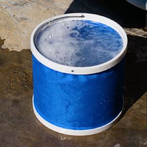Foldable bucket ถังอเนกประสงค์ ถังน้ำ ถังพับได้ ถังพกพา ใส่อุปกรณ์ แคมป์ปิ้ง ใบใหญ่จุได้9ลิตร