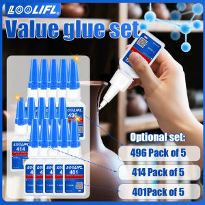 401 Instant Super Glue Strong Fast Dry Universal High Strength Adhesive for Resin Ceramic Metal Glass Plastic Wood Powerful