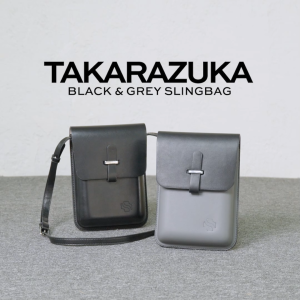 Shigetsu TAKARAZUKA Bag Leather sling bag for men crossbody bag shoulder bag mens messenger bags