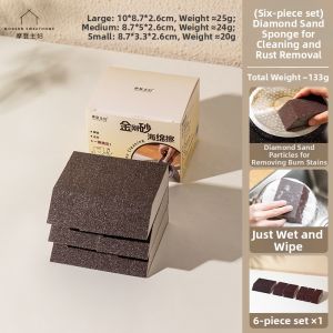 MODERN SWEETHOME | Rust & Stain Remover Sponge for Stainless Pots