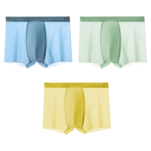 Quần lót bé trai MiiOW vải cotton thoáng khí dáng ngắn - mùa hè