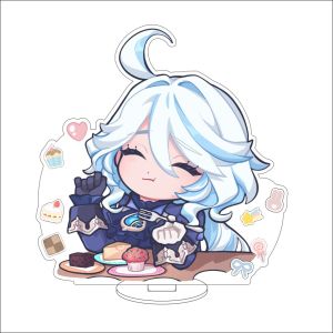 Bandai | 16CM Genshin Impact Furina De Fontaine Focalors Cos Acrylic Hình Đứng Anime Trò Chơi Vật Trang Trí Quà Tặng Giáng Sinh Cho Người Thu Thập