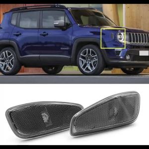 Turn Signal Head Light Side LED Lamps Non Polarity T10 LED Bulbs For Jeep Renegade 2014-2019 Front Turn Side Signals Lights