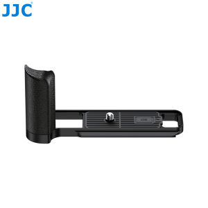 JJC X-E5 L-Shape Hand Grip with Shutter Button for Fuji Fujifilm XE5 XE-5 Handgrip Handle Built-in Quick Release Plate for Arca