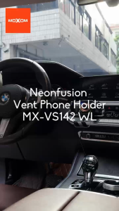 MOXOM VS142 WL car air vent mobile phone holder and wireless charger 15W SUPER STABLE SAFE Automatic sensor clamp