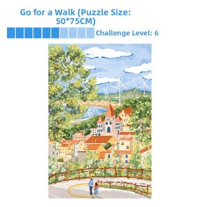 MAODETIANKONGZHICHENG | Adult Stress-Relieving Jigsaw Puzzle 1000 Pieces