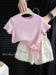 Stylish Bow Tie Girl T-Shirt
