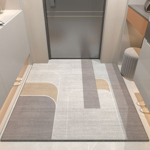 พื้นรองเท้าหน้าประตูบ้านพื้นรองเท้ากันลื่นสำหรับใช้ในบ้าน พื้นรองเท้าป้องกันรอยเท้า พื้นรองเท้ารูปสี่เหลี่ยมจัตุรัส พื้นรองเท้าสำหรับรับแขนครึ่งตัว