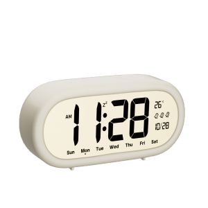 MONLEYTA | Smart Electronic Alarm Clock Student Exclusive Wake Up Tool Desktop Decoration High End Call Wake Up Clock ABS Material Battery Powered