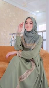Gamis Kanaya Dress Original by Enha Moslem Gamis Renda