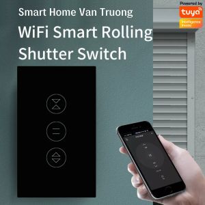 Công Tắc Cửa Cuốn Thông Minh Wifi Tuya Smart Life (full chức năng)