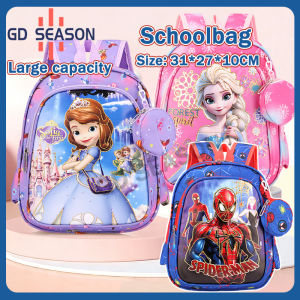 2026 Cute Cartoon Bag For School Kindergarten Waterproof Backpack For Kids Girl Boys With Wallet