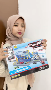 Mainan Anak POWER WASH PLAYSET SPEED TONE A410 Mainan Jalur Mobil Bangunan Tingkat Mobil Anak Mainan Anak Perempuan - Mainan Anak Laki Laki