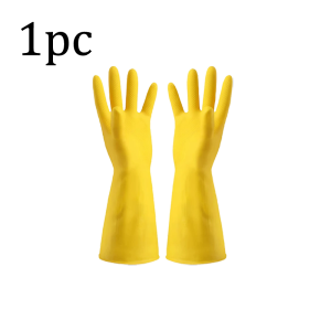 1/3/5/10PCS Rubber Gloves Washing Dishes Waterproof Thickened Beef Rubber Latex Labor Protection Wear Resistant Work Household