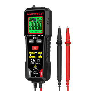 【Alloet】 HT93 Digital Multimeter with Auto-Ranging 2000 Counts Volt Ohm Meter and NCV Non-Contact Voltage Detection for Electrical Maintenance