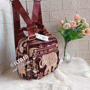 BIG PROMO!!! TAS WANITA FASHION CHIBAO 1813 MOTIF GAJAH PARASUT BERKUALITAS!!