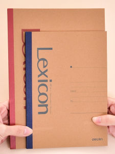 Deli A5 A4 B5 Notebook Giấy Dán Dày Mềm Mại Đơn Giản Thương Mại Văn Phòng Trường Học Môn Học Tập Luyện Ghi Chú Đặt Vào Sổ Nhật Tý