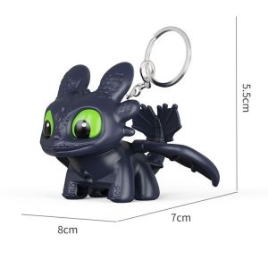 Aitemay Shake to Glow LED Fluid Light Keychain | Gravity Sensor Portable Charm for Bags Party Favors & Cool Tech Gifts