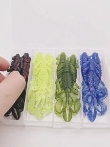 Bộ 15 Mồi Câu Cá Nhân Tạo Mềm Kèm Hộp Đựng Dành Cho Câu Cá Biển Sông Hồ Bãi Biển