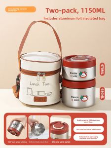 YOULUNMEI | Stainless Steel Ultra-Long Vacuum Insulation Lunch Box 24 Hours