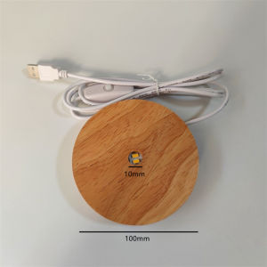 Đế Đèn Pha Lê Thủy Tinh Nhiều Màu Sắc Bằng Gỗ Nguyên Khối Cao Cấp Đế Đèn Pha Lê Thời Tiết Đèn Trang Trí Nhà Cửa