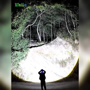999999990LM Ultra Powerful LED Head Flashlight Super Bright Long Range 5000M Headlamp Rechargeable Head Lantern Hunting Fishing