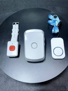 Elderly Bracelet One-Click Beeper Elderly Portable Wireless Long-Distance Emergency Waterproof Call for Help Watch Alarm