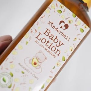 Simple Wholesome Kinderbell Gentle Baby Lotion: Avocado Oats Moisturizing Dry Sensitive Skin Kids