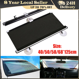 Car Retractable Sunshade Curtain Sunshade And Heat-insulating Side Window Curtains Curtains For Sunshade Blocking amabilis Tools