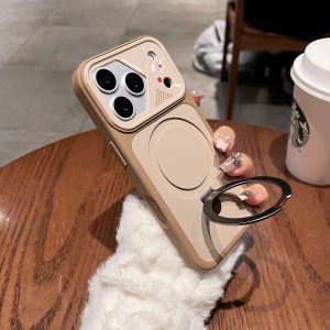 SinQui | Magnetic Shockproof Full Lens Protection Stand Phone Case