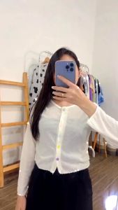 CARDIGAN MURAH CARDIGAN WANITA CARIDIGAN KOREA STYLE CARDI CROP JENICA BUTTON PENTA81