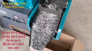 Cần máu máy xát gạo đời mới mini gia đình