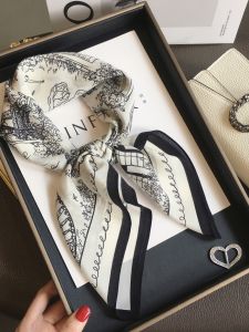 QINMEI | Khăn Quàng Đa Năng 100% Lụa Mùa Xuân và Thu