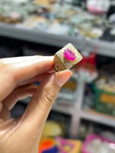 พลอยทับทิมพม่า(ดิบ) ส่งเสริมความสำเร็จ