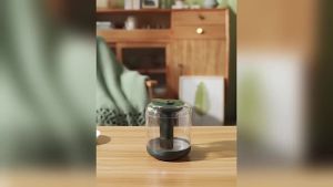 1L Large Capacity Rechargeable Air Humidifier 2000mAh Battery Aroma Essential Oil Diffuser USB Mist Maker LED Light for Home