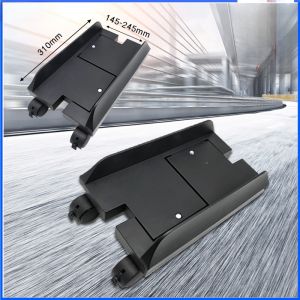 Adjustable Computer Case CPU Rolling Holder Bracket Stand & Storage Rack