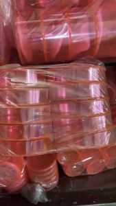 Hộp nhựa hồng đựng vànghộp mica trong đựng trang sức hộp mica đựng simen 1 lốc 10 hộp