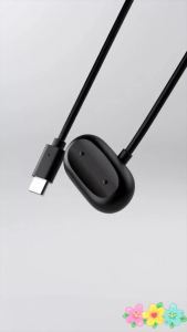 Black Charger Cable for Fitbit Air USB-C Charger for Google Fitbit Air Charging Replacement Charging Cable No Adapter 3.3 ft