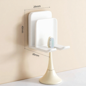 No-drill Wall-mounted Toothbrush Holder