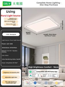 DGY | Full Spectrum Crystal Elegant Modern Simple Ceiling Light