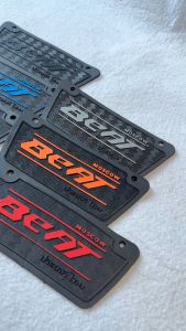 MUDFLAP BEAT KARBU KARET HONDA PENAHAN LUMPUR BEAT LAMA MOTIF TULISAN THAILAND TEBAL KUAT TIDAK SOBEK MUDGUARD PELINDUNG MESIN DINAMO KARET PENAHAN LUMPUR MESIN DINAMO KOLONG SPAKBOR BELAKANG MUD FLAP BEAT LAMA KARET SPAKBOR BEAT CARBU BEAT KARBULATOR